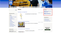 Desktop Screenshot of handball.tg-kitzingen.de
