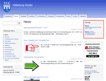 Tablet Screenshot of aikido.tg-kitzingen.de